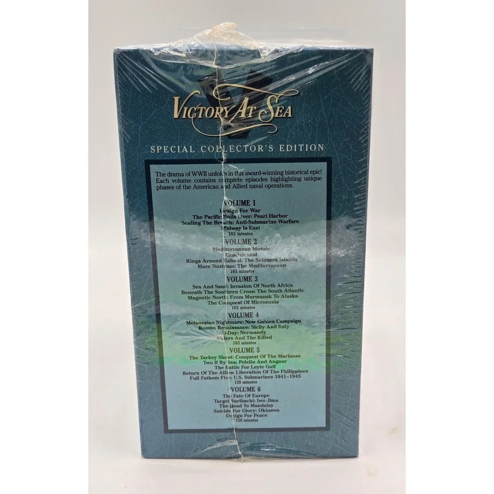 Victory at Sea:‎ Special Collector's Edition 6-Tape VHS Box Set